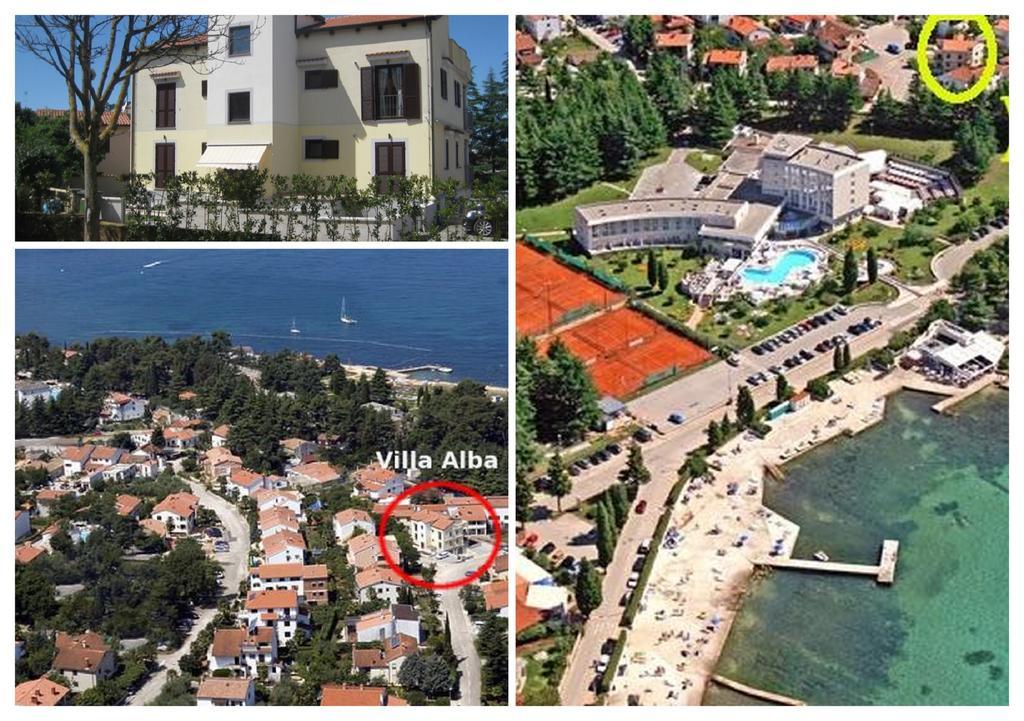 Apartments Villa Alba 波雷奇 外观 照片